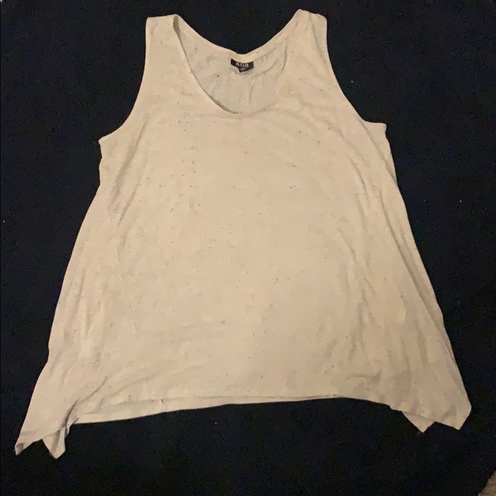 Off white colored tank top